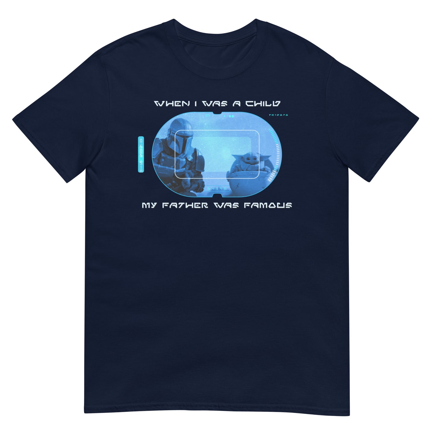 When I Was a Child, My Father Was Famous | Mando x Shogun Assassin Inspired Softstyle Tee