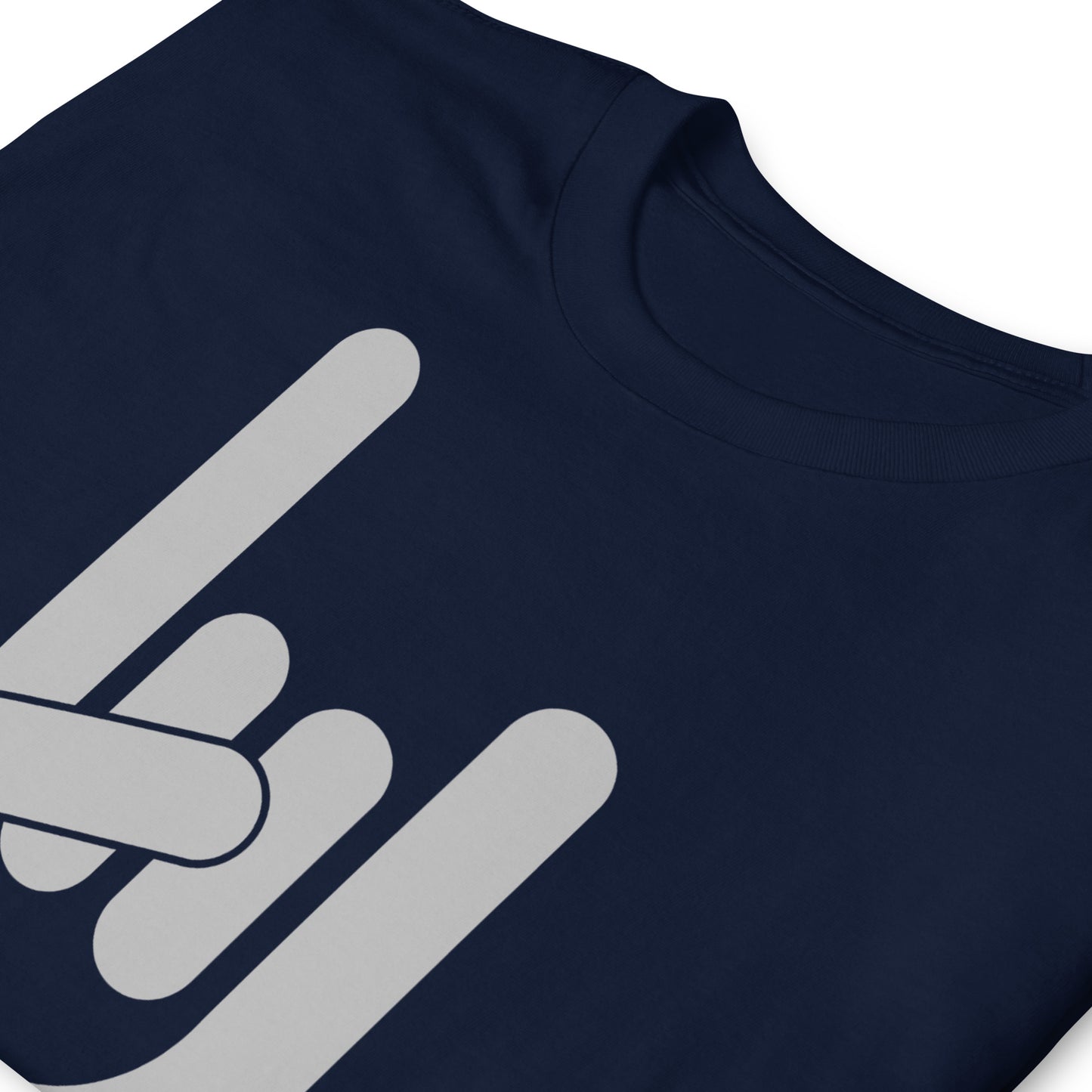Guitarist Devil Horns Logo Softstyle Unisex Tee