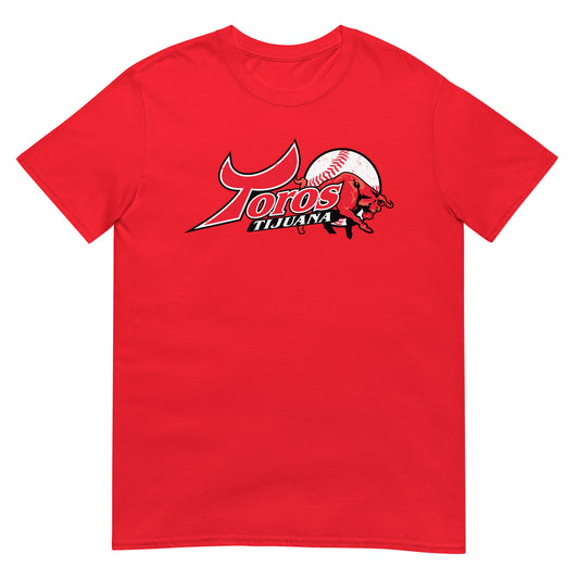 Toros de Tijuana Baseball Team Distressed Logo Softstyle Unisex T-Shirt