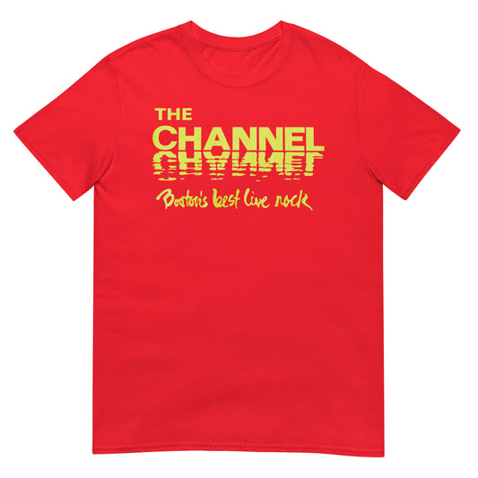 The Channel - Boston's Best Live Rock Distressed Softstyle Unisex Tee