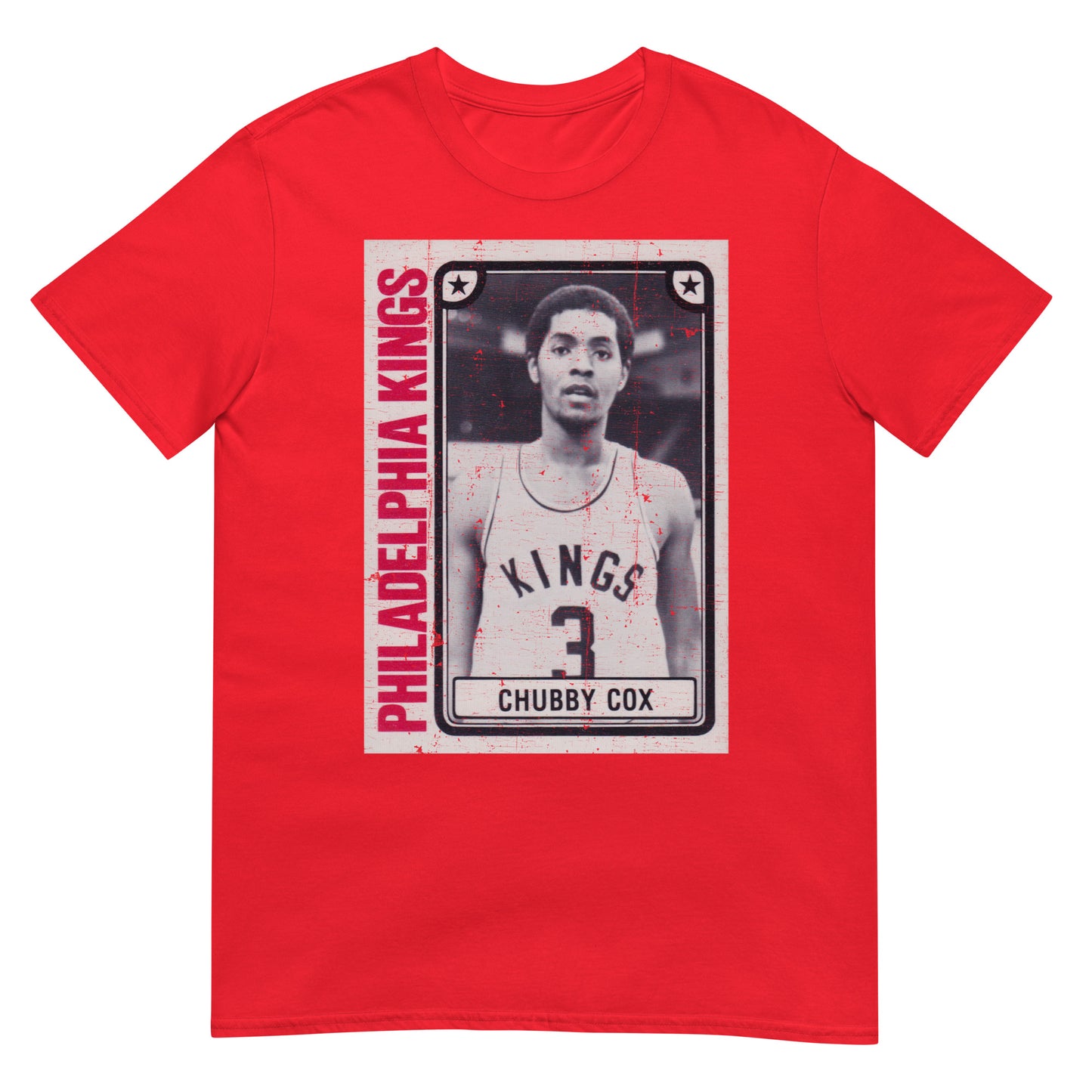 Chubby Cox 1980s Vintage Trading Card Distressed Softstyle Tee