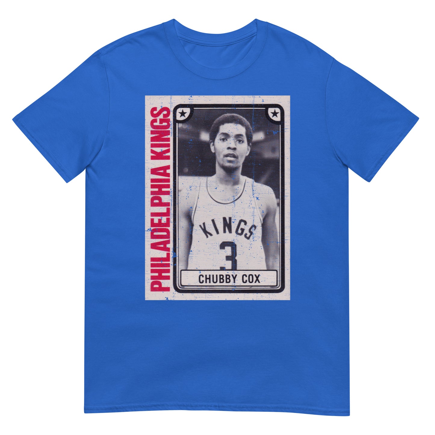 Chubby Cox 1980s Vintage Trading Card Distressed Softstyle Tee