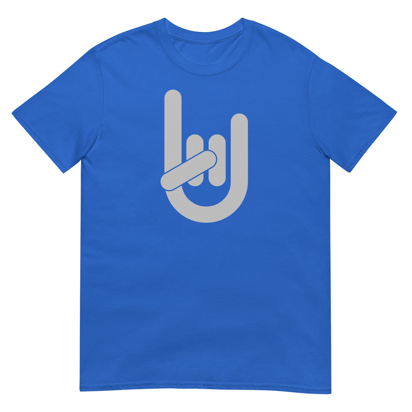Guitarist Devil Horns Logo Softstyle Unisex Tee