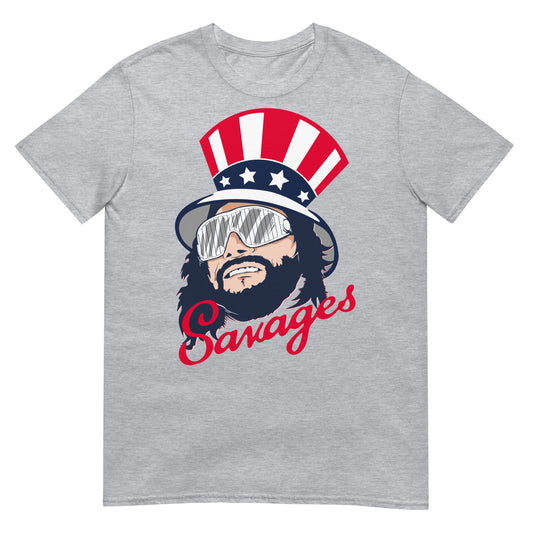 Macho Man Yankee Savages Unisex T-Shirt
