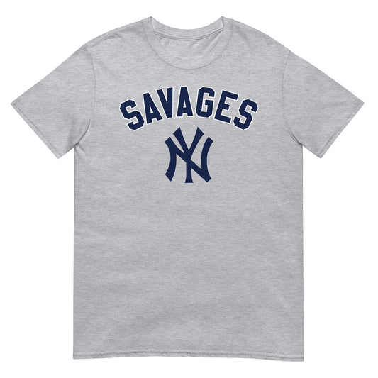 NEW YORK SAVAGES NY (Navy) Softstyle Unisex T-Shirt