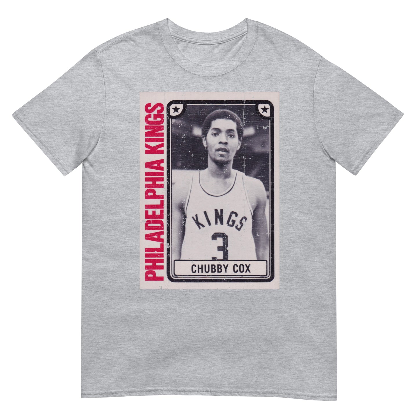Chubby Cox 1980s Vintage Trading Card Distressed Softstyle Tee