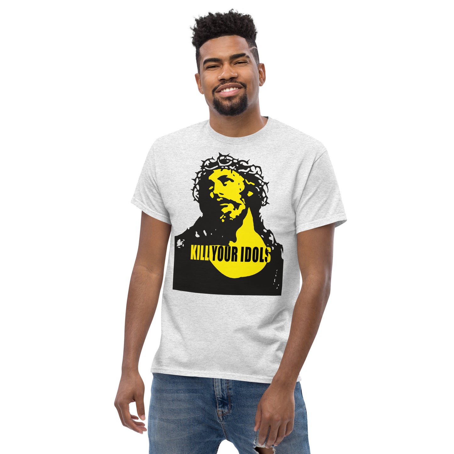 Kill Your Idols Jesus Graphic As Worn by Axl Rose Unisex Classic Tee