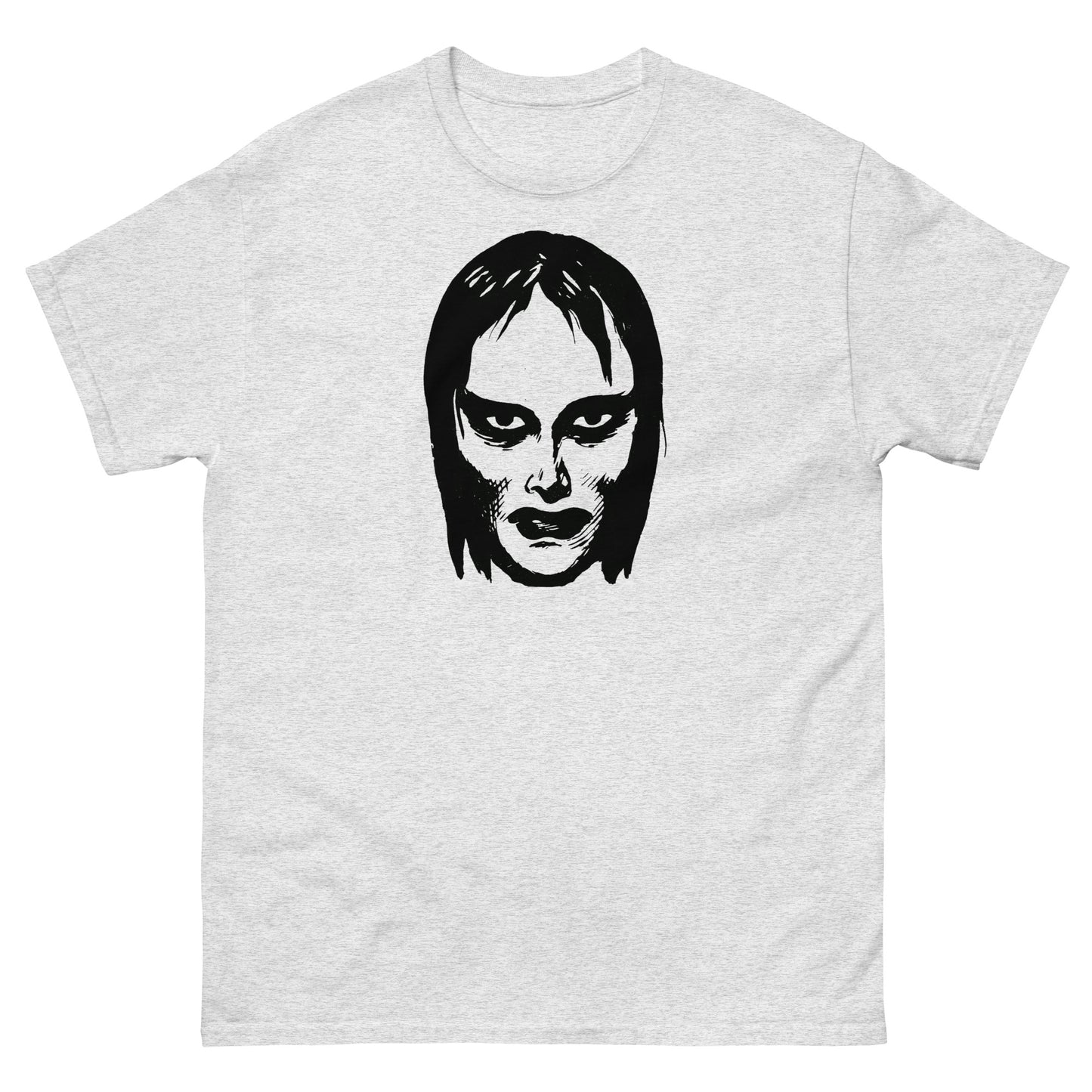 Vampire Girl Mask | Vintage Comic Book Ad Horror Halloween Unisex Classic Tee