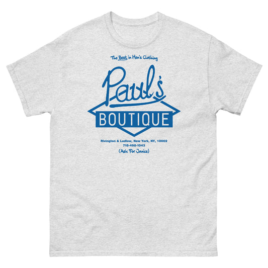 Paul’s Boutique “The Best in Men’s Clothing” Diamond Logo (Brooklyn Blue) Unisex Classic Tee