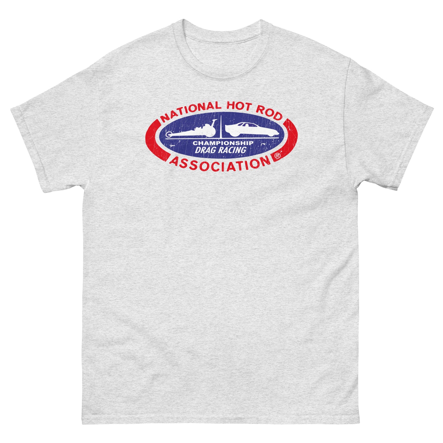 Hot Rod Drag Racing Classic Distressed Unisex Classic Tee
