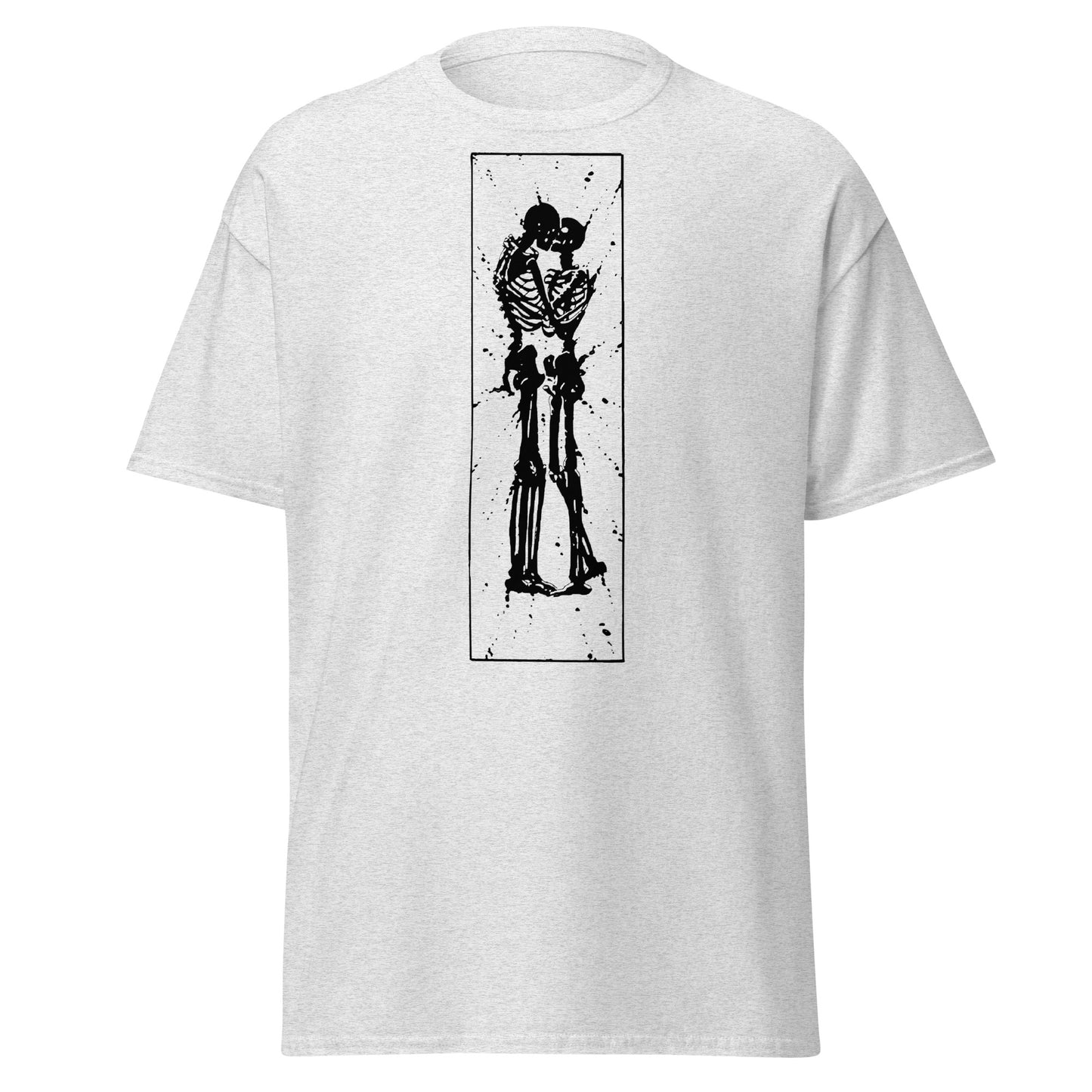 Watchmen-Inspired Skeletons Nuclear Kiss (Black) Classic Tee