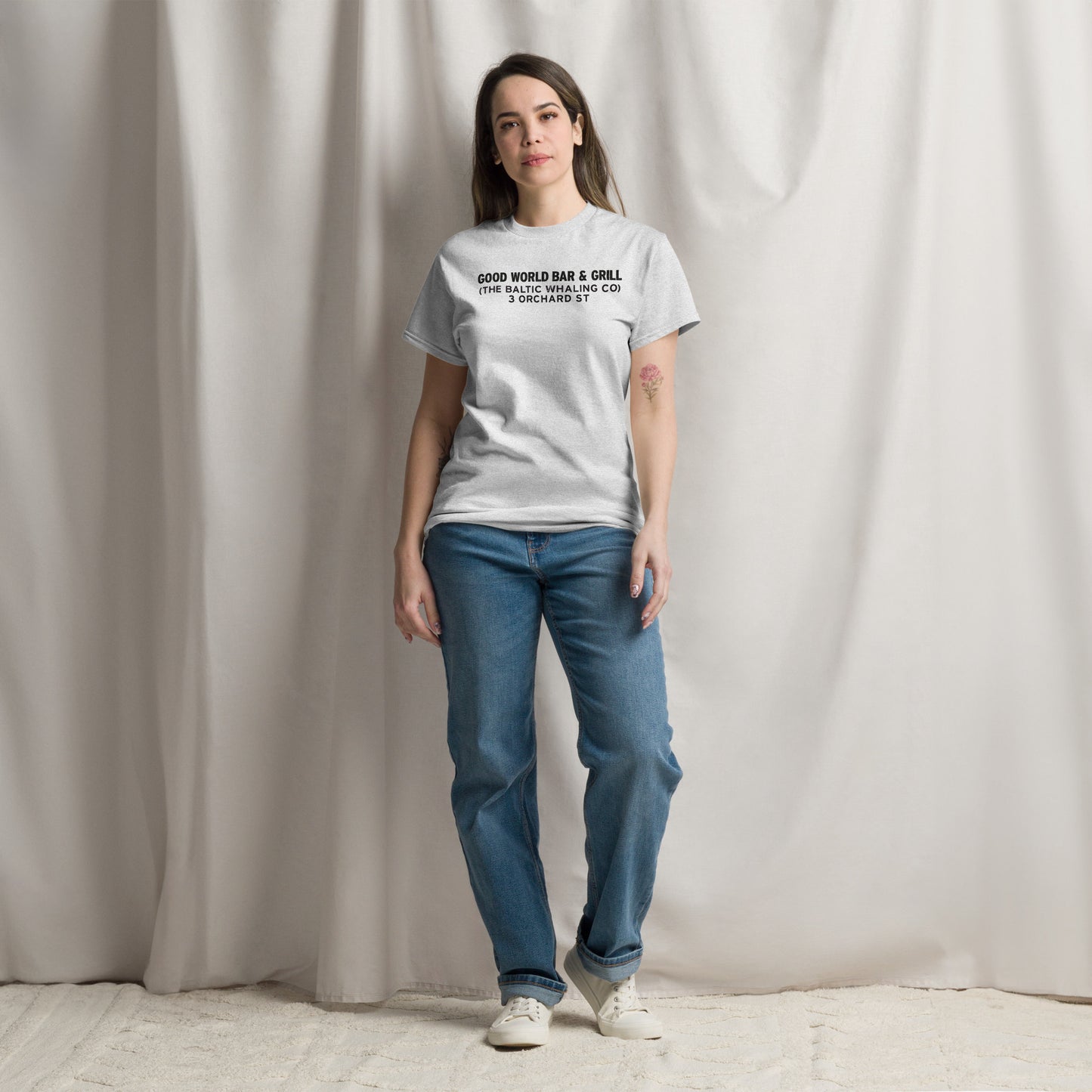 Good World Bar & Grill NYC (The Baltic Whaling Co.) Lower East Side Tribute Unisex Classic Tee