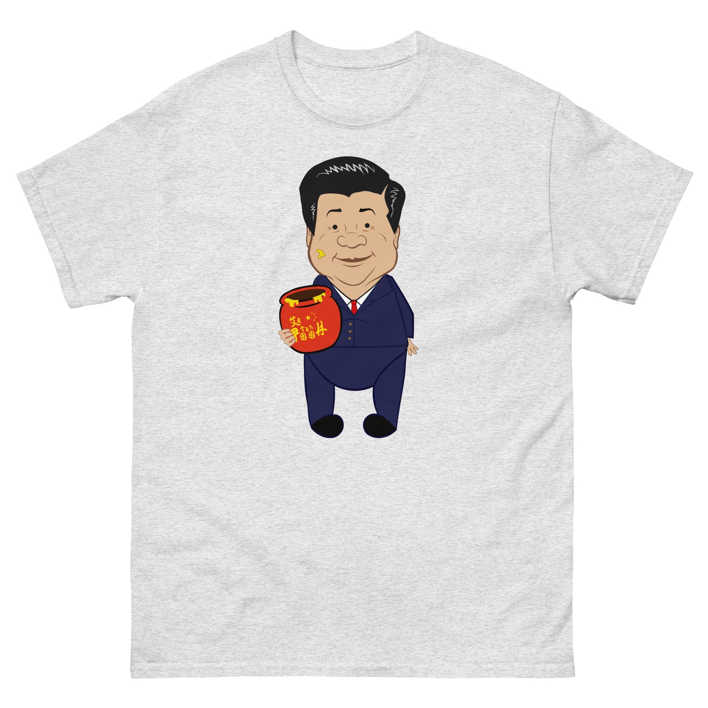 Xi Jinping Cartoon Bear Parody Banned in China Unisex Classic Tee