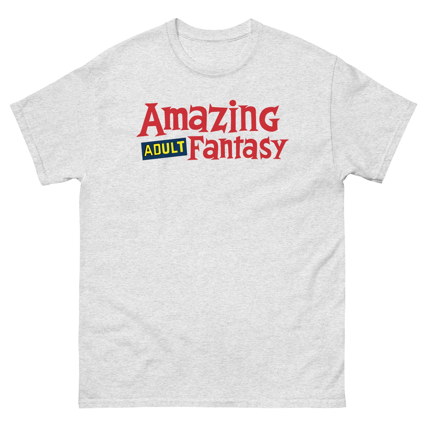 Amazing ADULT Fantasy Comic History Logo Unisex Classic Tee