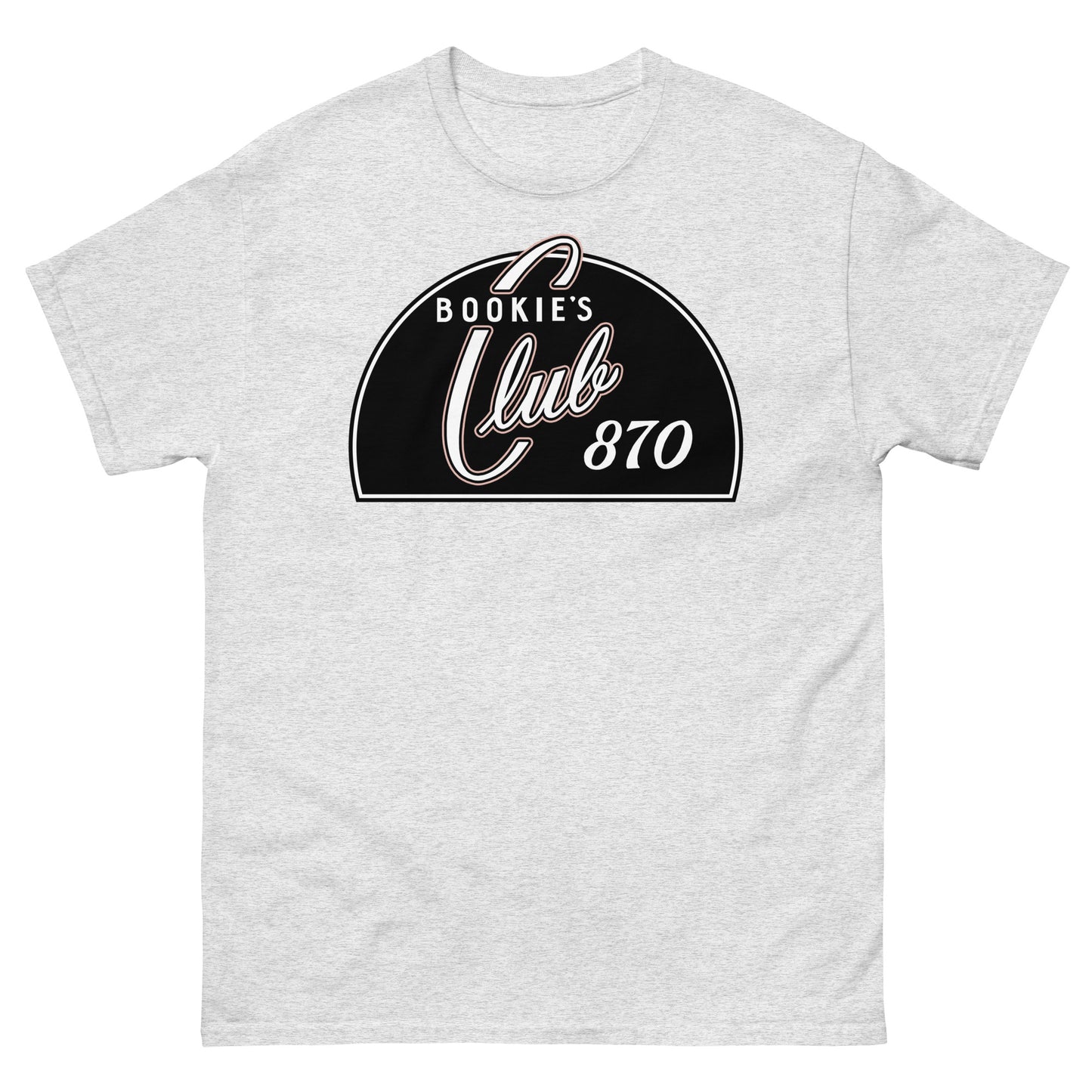 Bookie’s Club 870 Legendary Detroit Punk Venue Retro Nightclub Sign Unisex Classic Tee