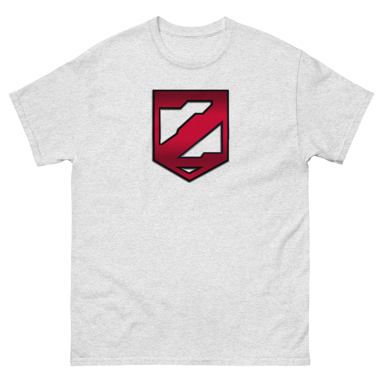 Super Villain Raised Metal Z Modern Rebirth Logo Comic Book Cosplay Classic Tee