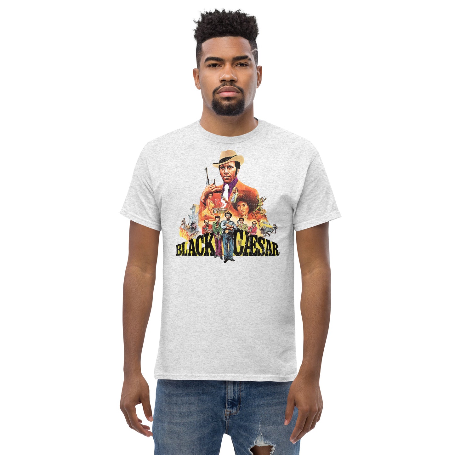 Black Caesar Vintage Distressed Unisex Classic Tee