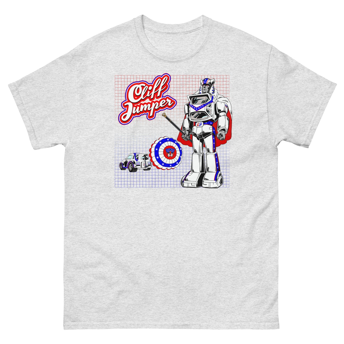 CLIFF JUMPER All-American Stunt Bot Unisex Classic Tee