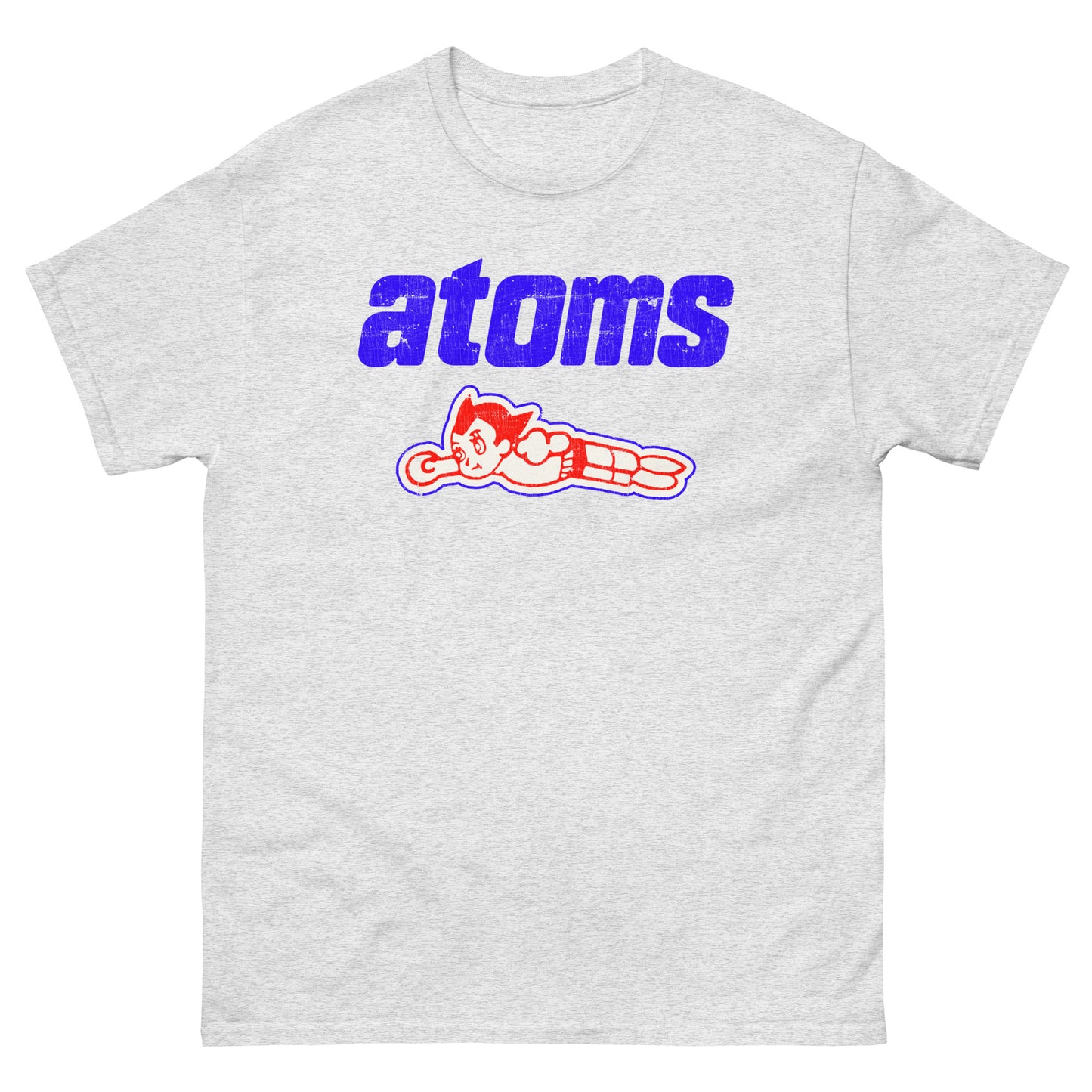 Sankei Atoms サンケイアトムズ Distressed Baseball Logo (Red, White and Blue) Classic Tee