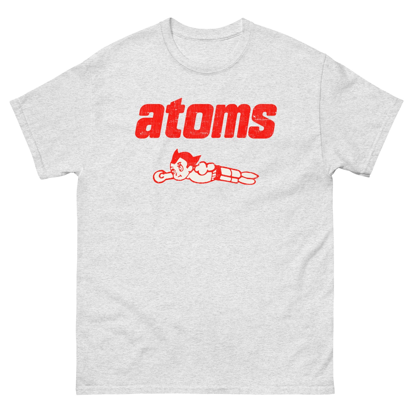 Sankei Atoms サンケイアトムズ Distressed Baseball Logo (Red) Classic Tee