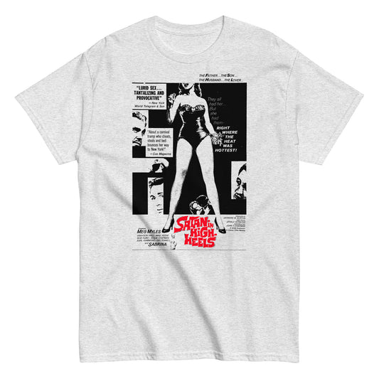 Satan in High Heels Poster Distressed Unisex Classic Tee