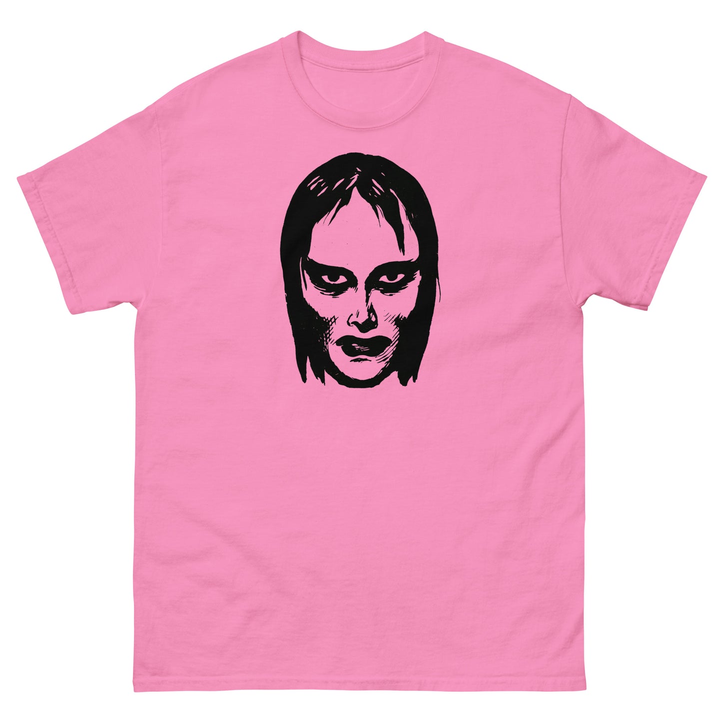 Vampire Girl Mask | Vintage Comic Book Ad Horror Halloween Unisex Classic Tee