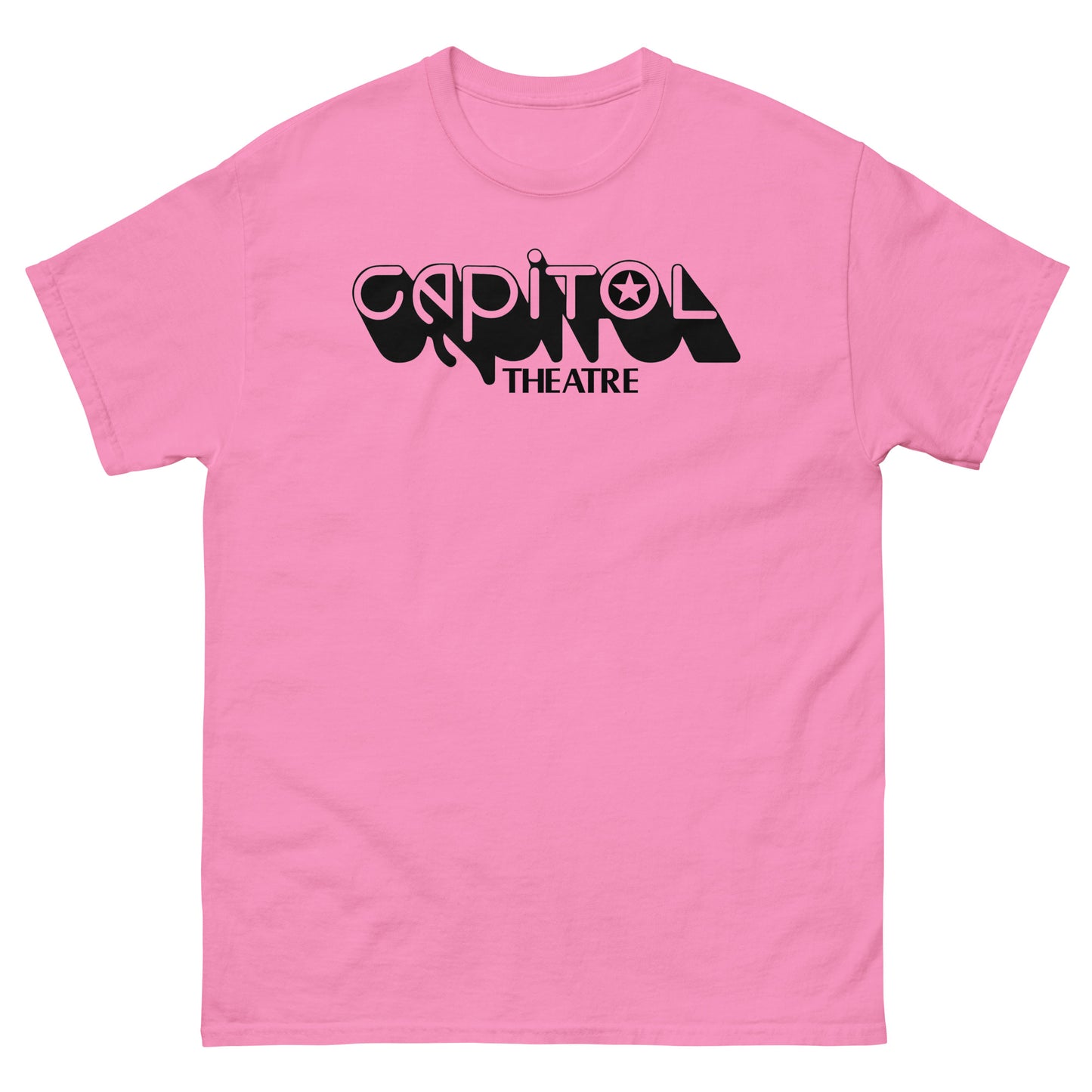 Capitol Theatre of Passaic, NJ (Black) Venue | As Worn by Joey Ramone  Distressed Unisex Classic Tee