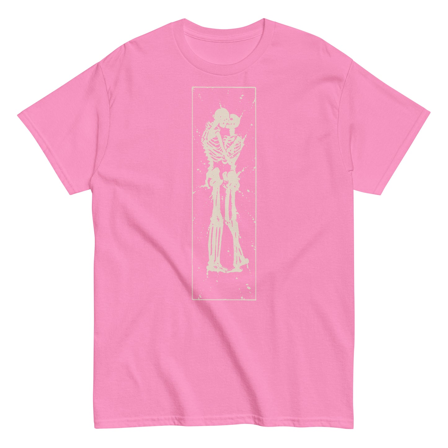 Watchmen-Inspired Skeletons Nuclear Kiss (Bone White) Classic Tee