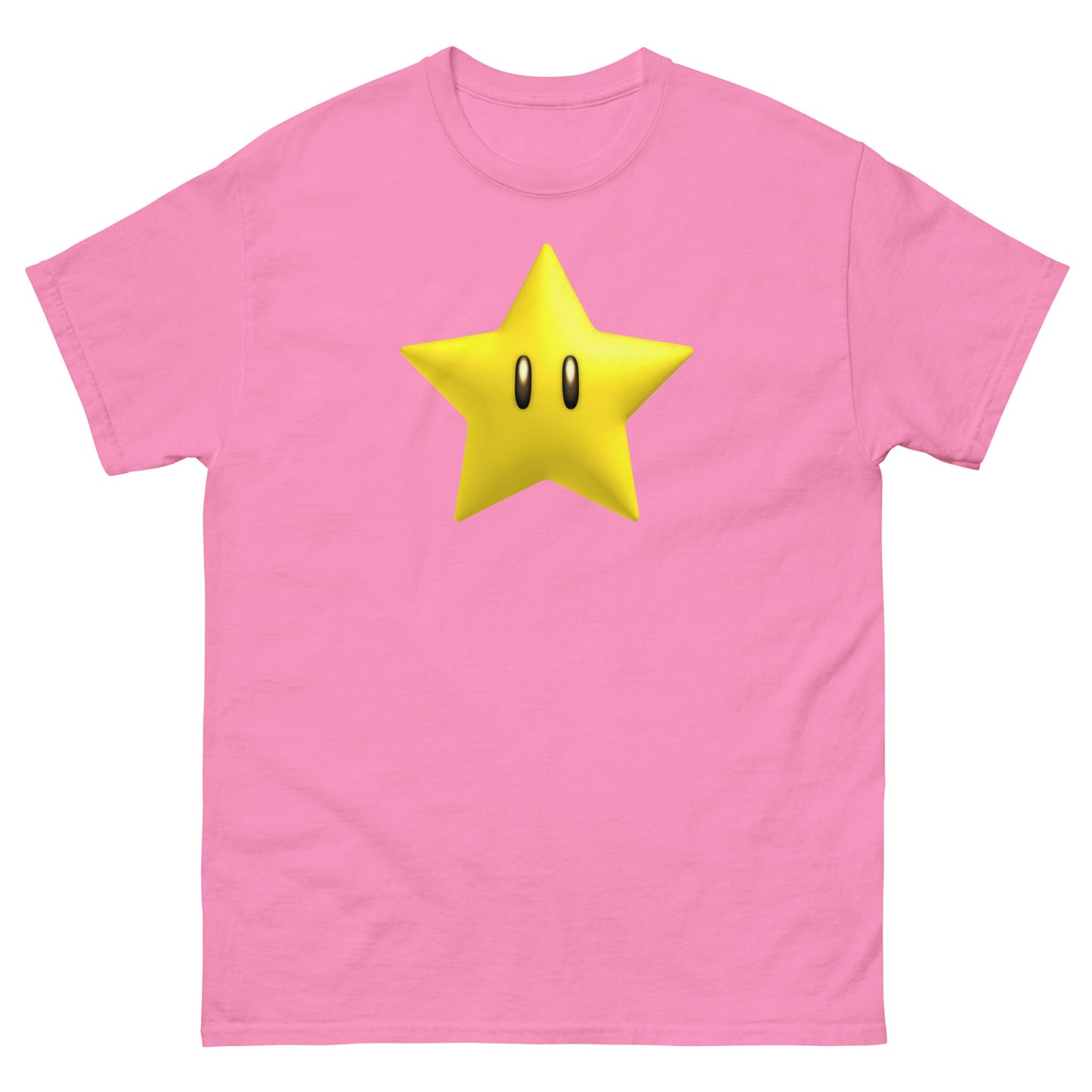 Video Game Yellow Power Star Unisex Classic Tee