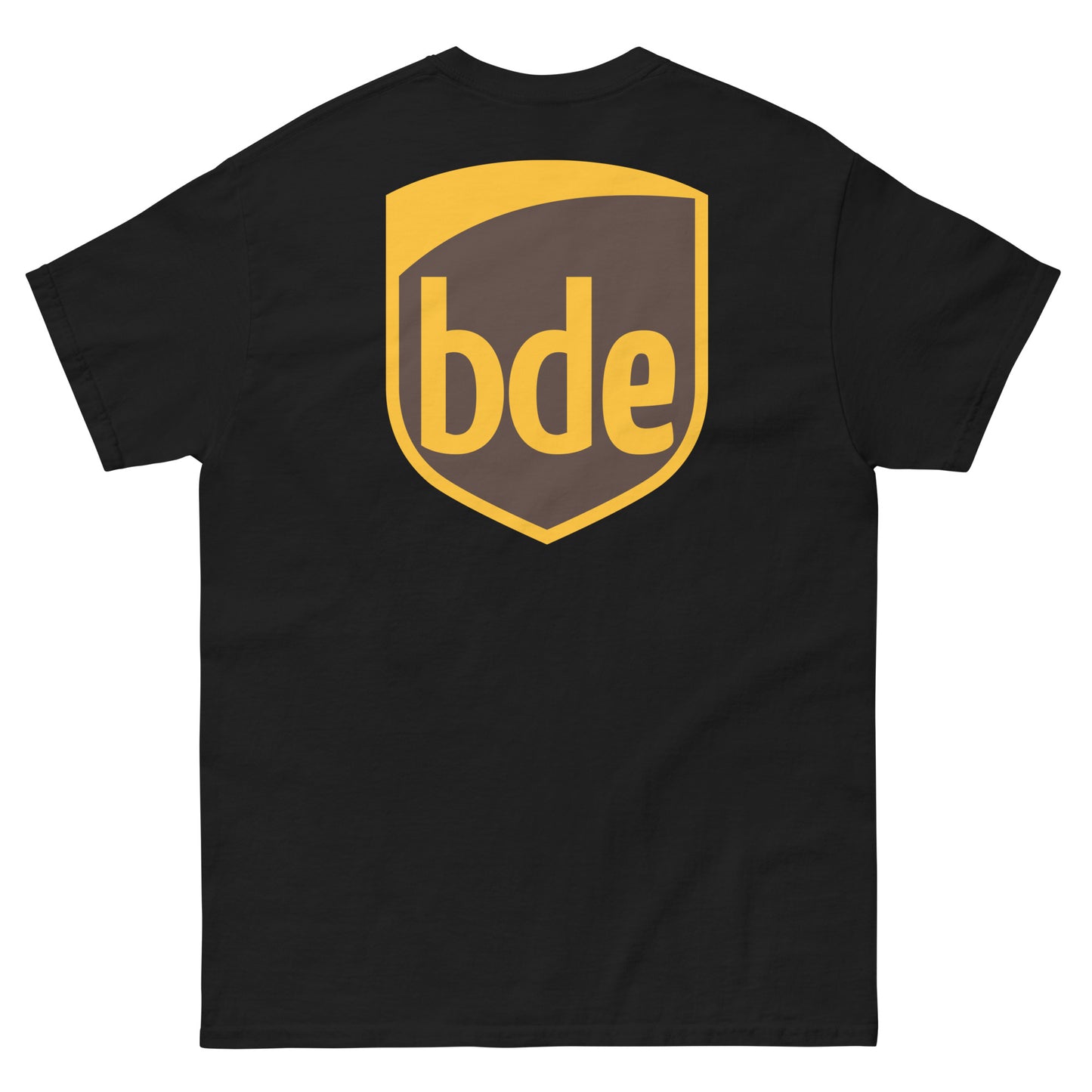 BDE Big Dick Energy Delivery Driver (Front & Back Print) Unisex Classic T-Shirt