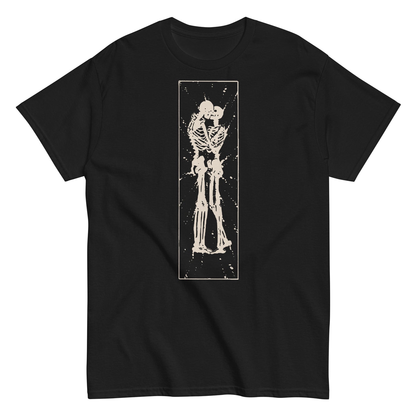 Watchmen-Inspired Skeletons Nuclear Kiss (Bone White) Classic Tee