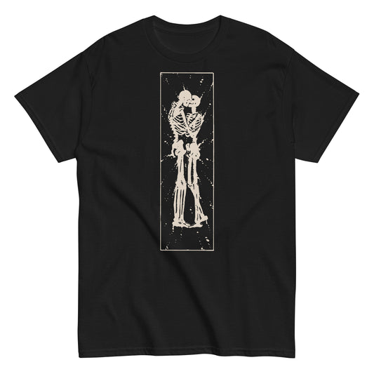 Watchmen-Inspired Skeletons Nuclear Kiss (Bone White) Classic Tee