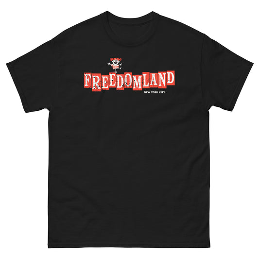Freedomland, USA New York City Vintage Amusement Park Distressed Unisex Classic Tee