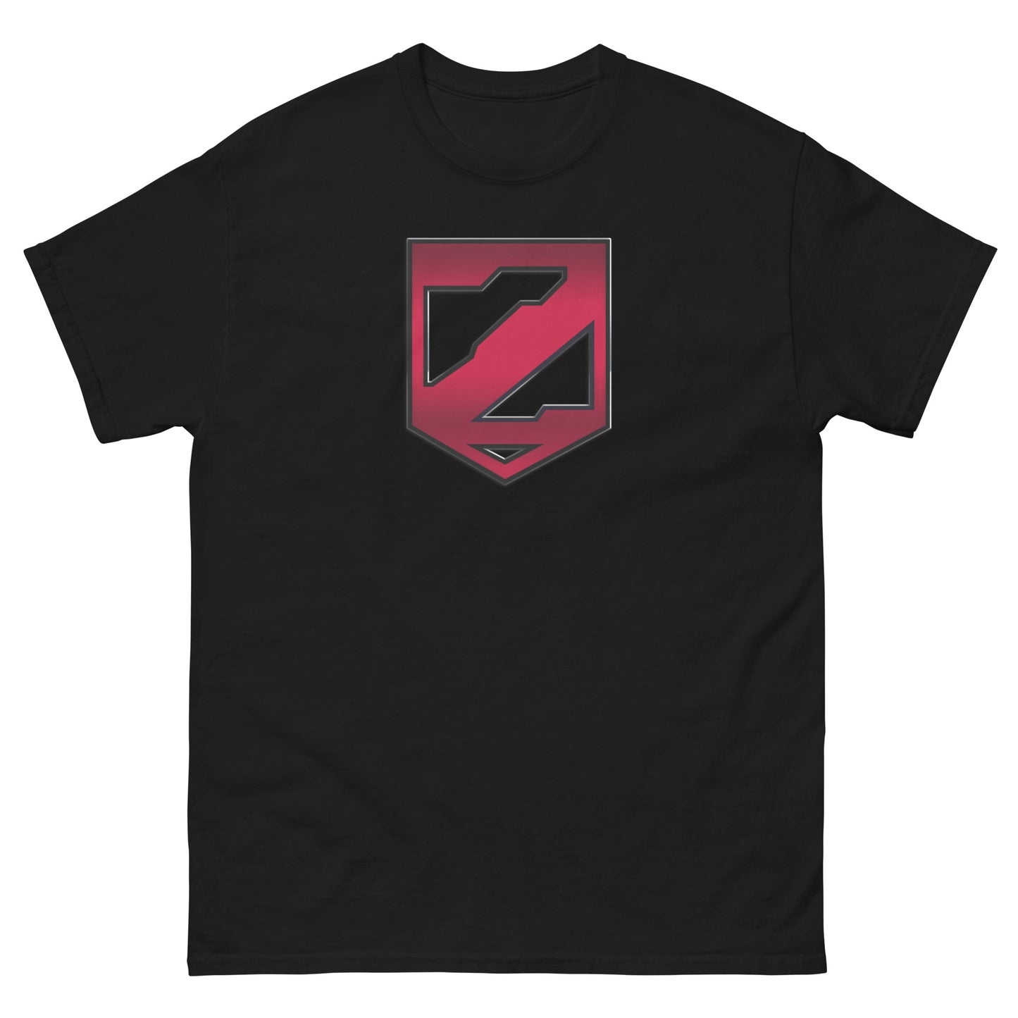 Super Villain Raised Metal Z Modern Rebirth Logo Comic Book Cosplay Classic Tee