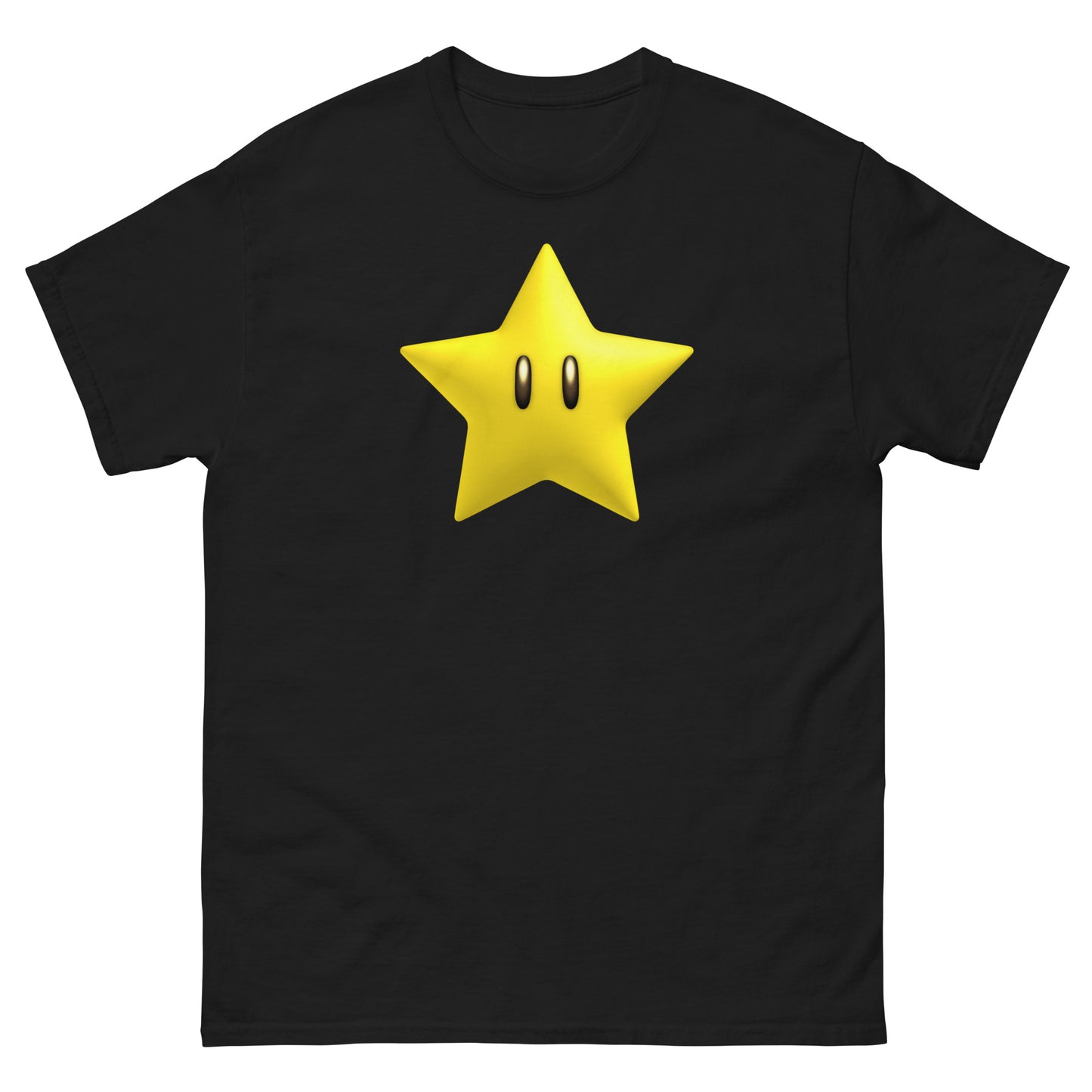 Video Game Yellow Power Star Unisex Classic Tee