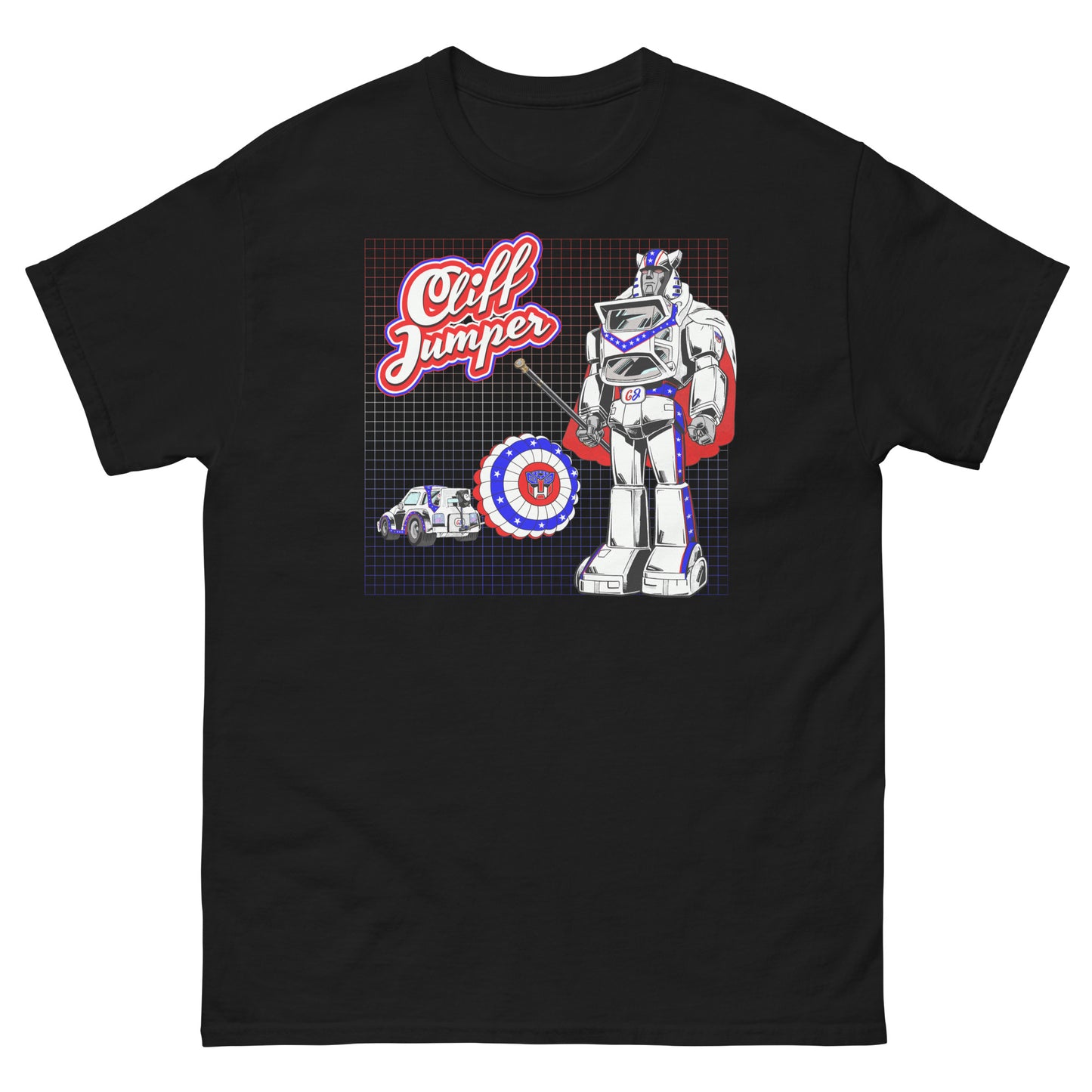 CLIFF JUMPER All-American Stunt Bot Unisex Classic Tee