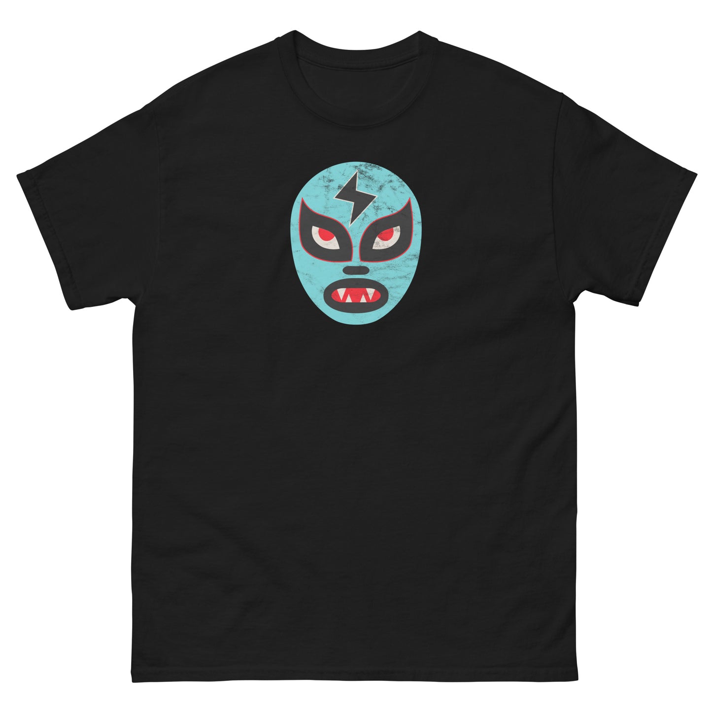 Lucha Libre Mask | As Worn by Noodle ヌードル Distressed Classic T-Shirt