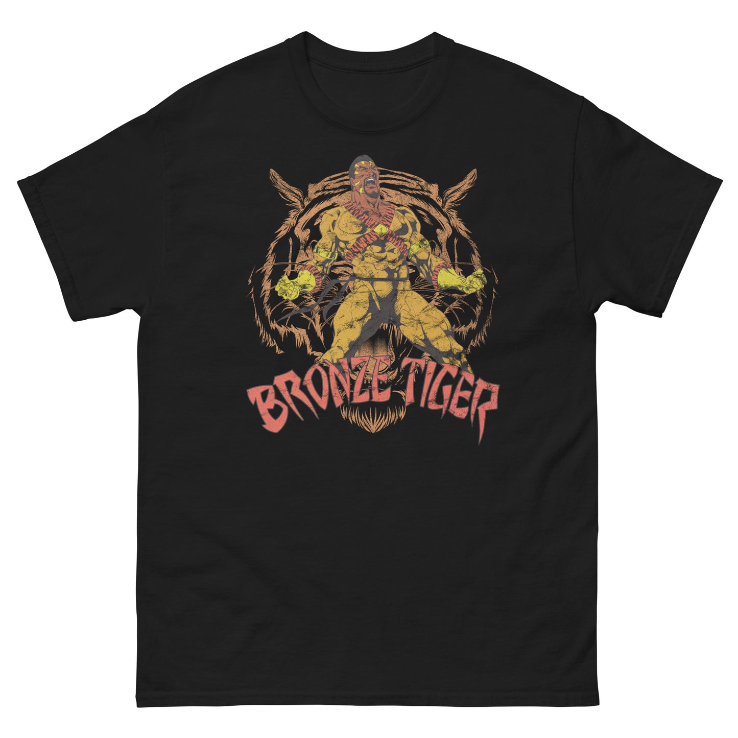 Bronze Tiger Retro Martial Arts Unisex Classic Comic Book Tee