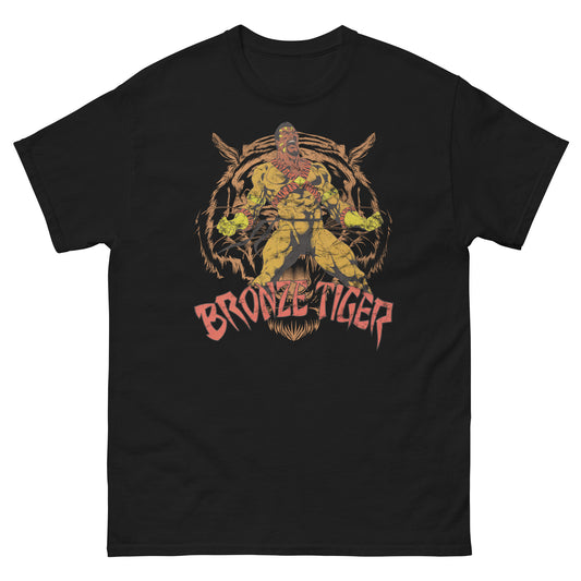 Bronze Tiger Retro Martial Arts Unisex Classic Comic Book Tee