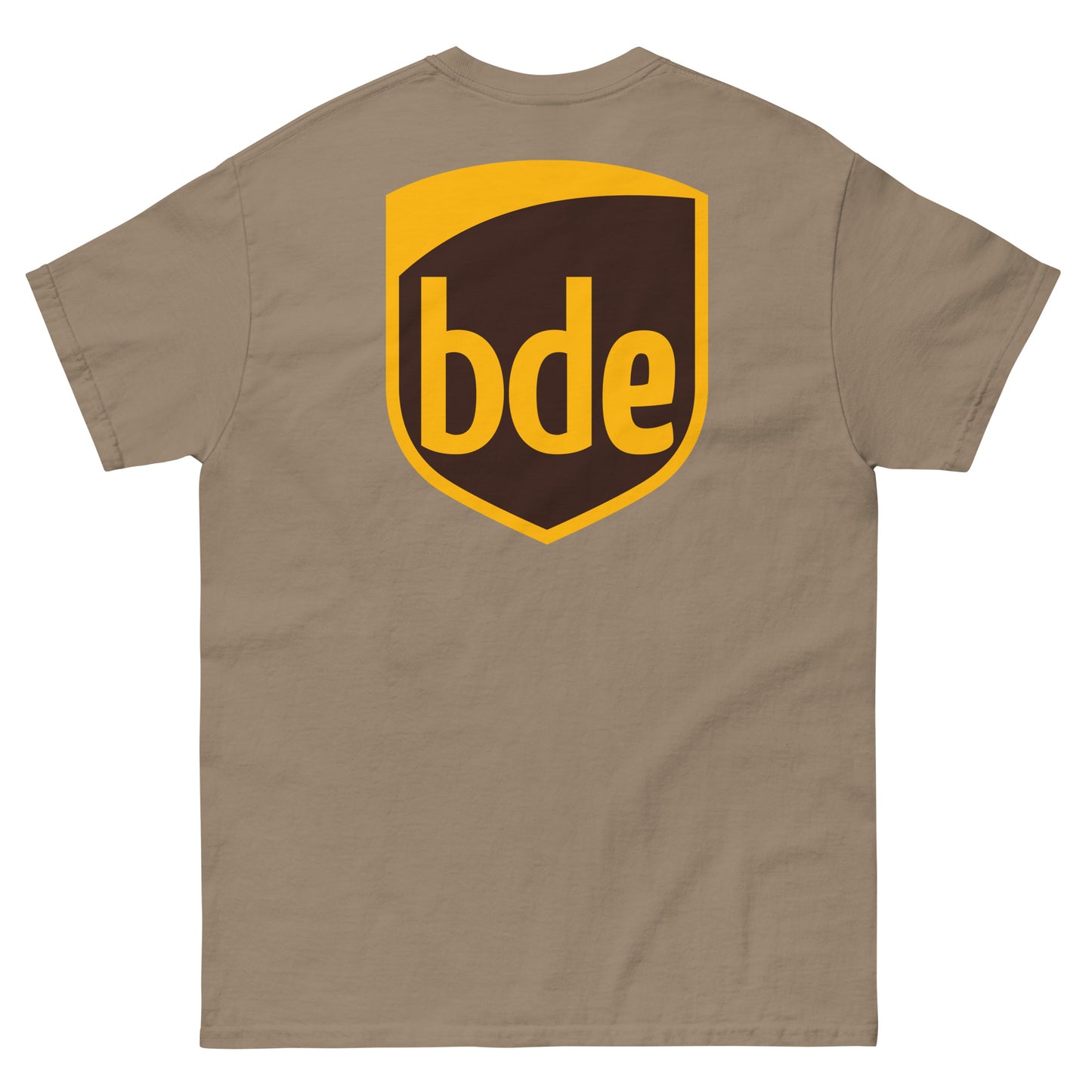 BDE Big Dick Energy Delivery Driver (Front & Back Print) Unisex Classic T-Shirt