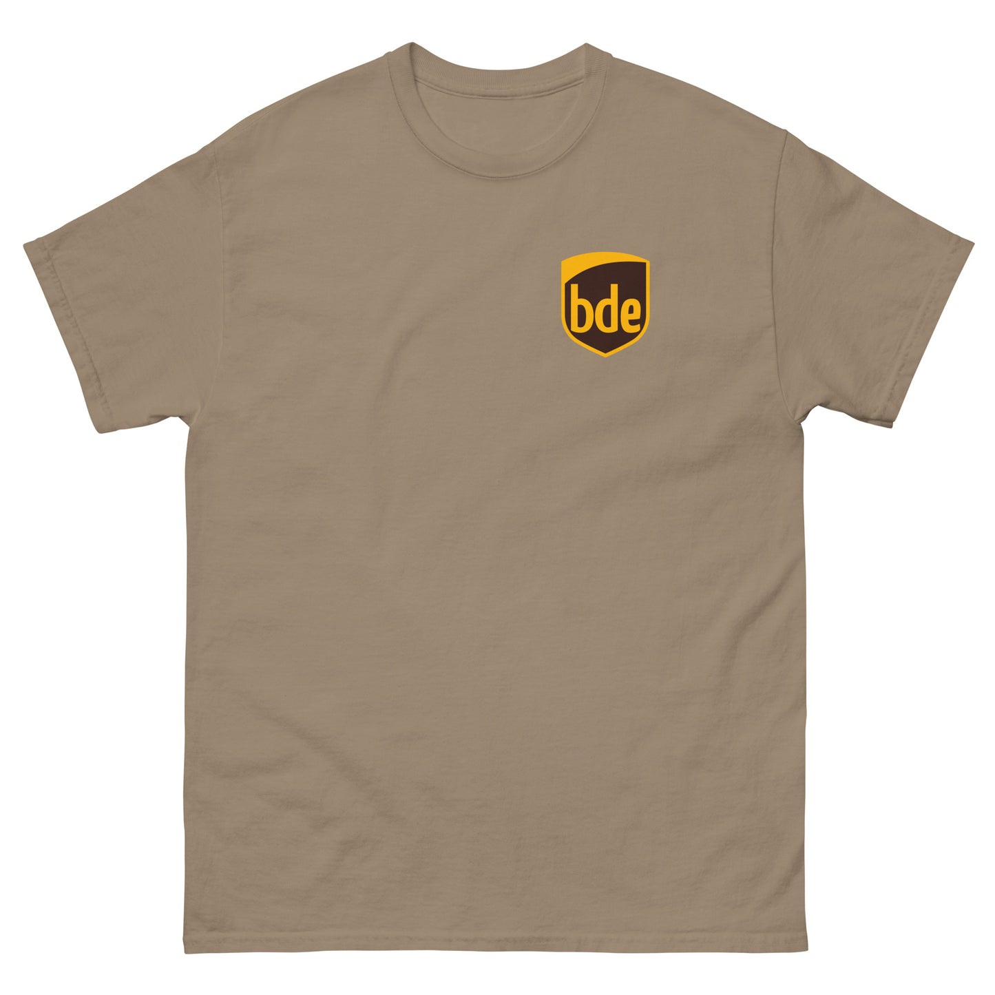 BDE Big Dick Energy Delivery Driver (Front & Back Print) Unisex Classic T-Shirt
