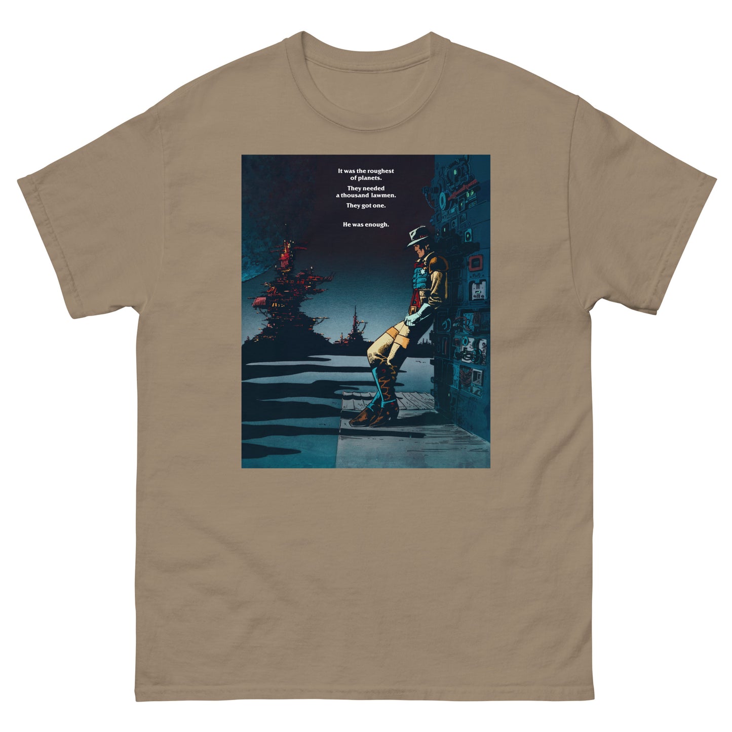 Space Marshall "He Was Enough" Animation Poster Unisex Classic T-Shirt