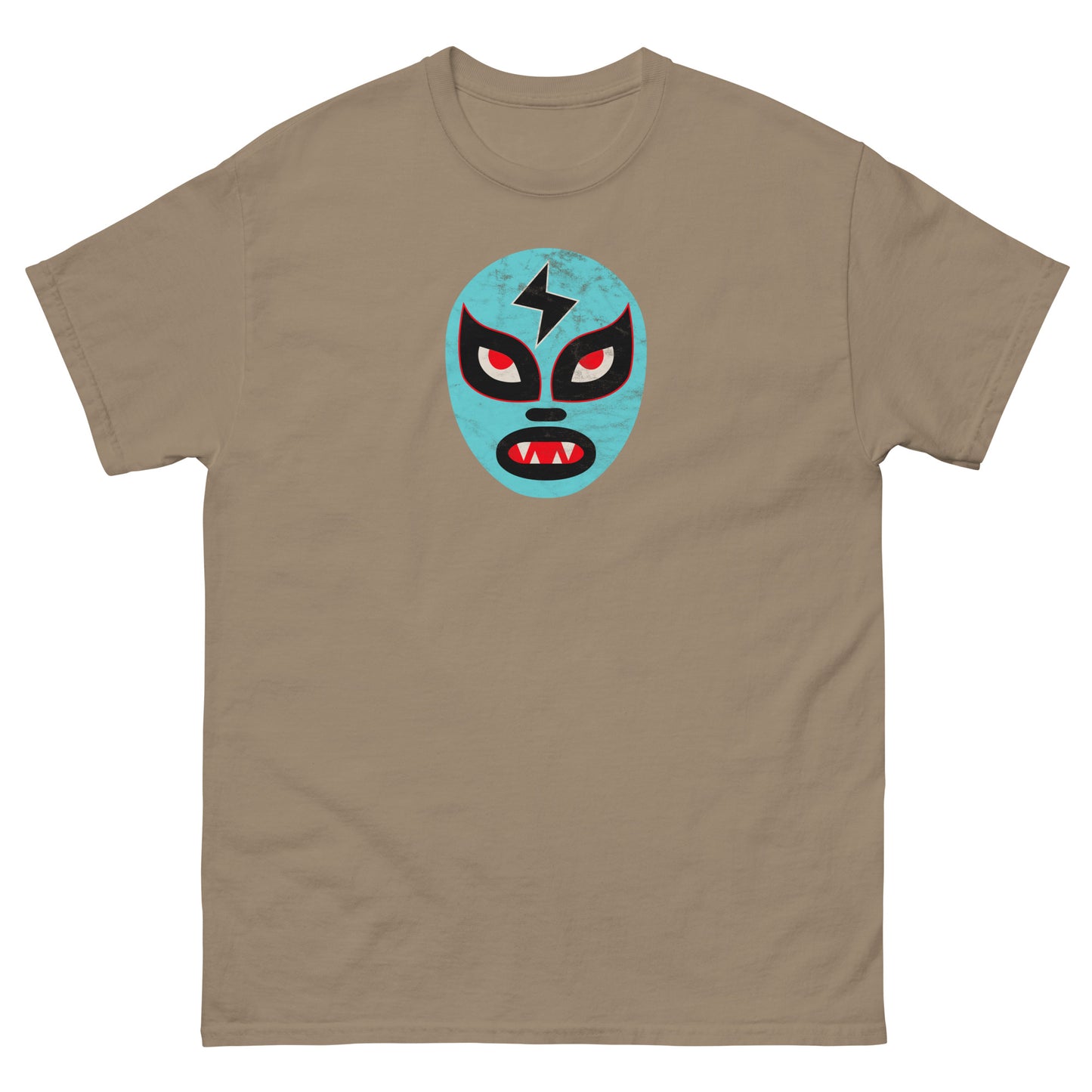 Lucha Libre Mask | As Worn by Noodle ヌードル Distressed Classic T-Shirt