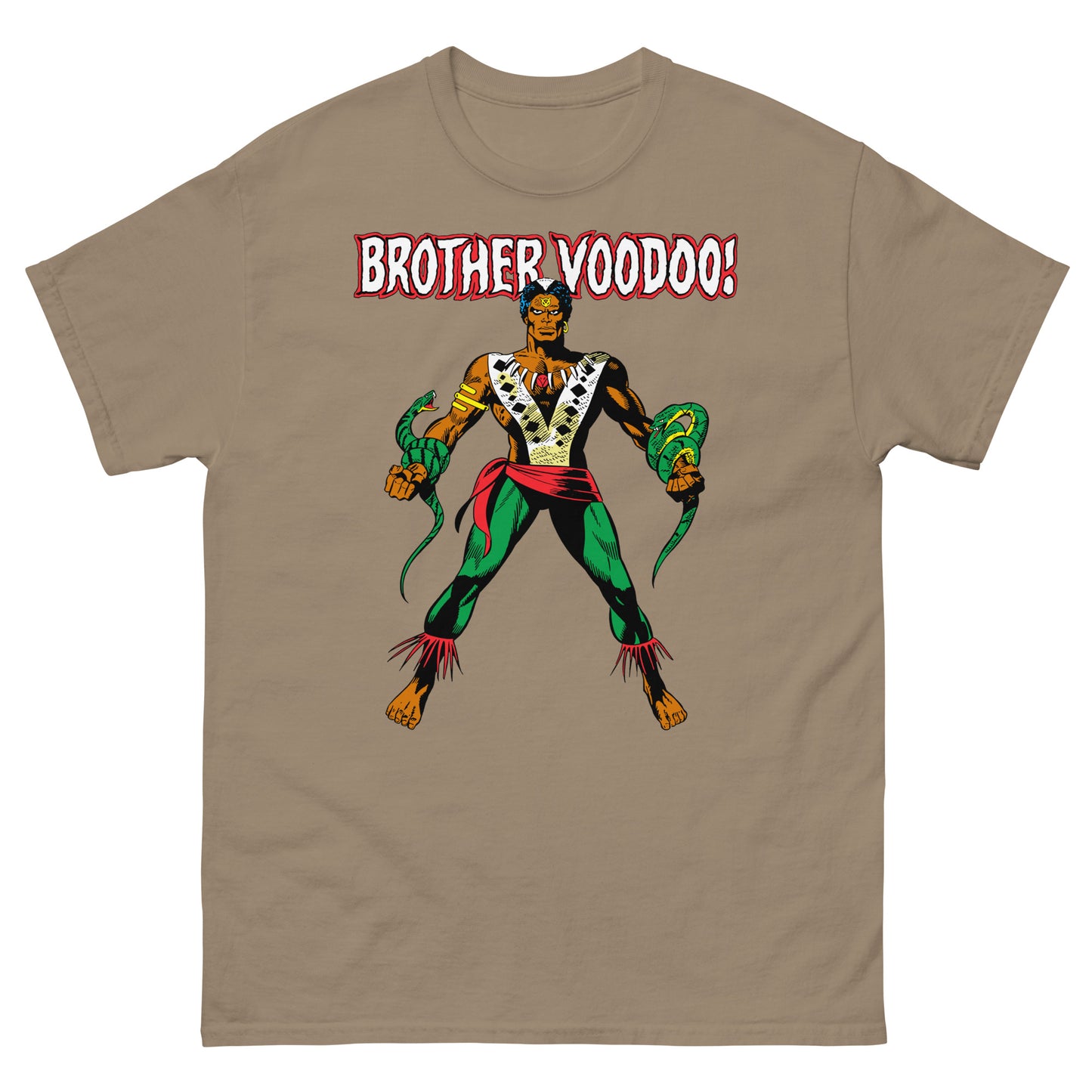 Brother Voodoo Haitain Houngan Classic Comic Book Unisex Tee