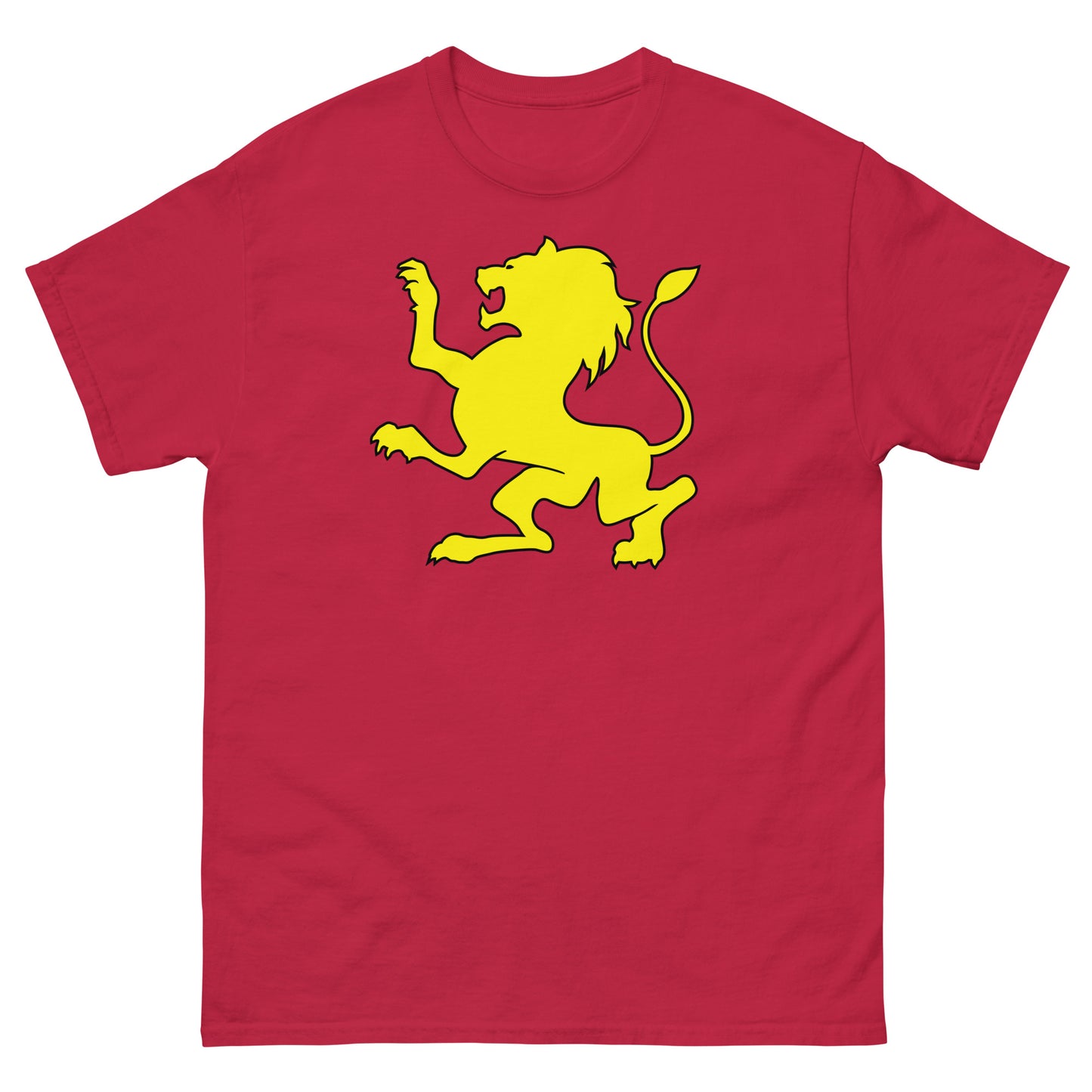 Superhero of Britain Rampant Lion Royal Arms Cosplay Unisex Classic Tee