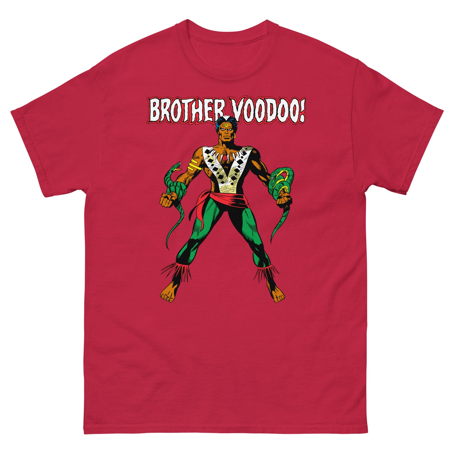 Brother Voodoo Haitain Houngan Classic Comic Book Unisex Tee