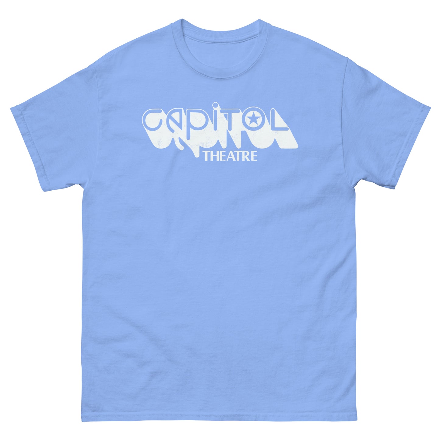 Capitol Theatre of Passaic, NJ (White) Venue | As Worn by Zac Efron Distressed Unisex Classic Tee