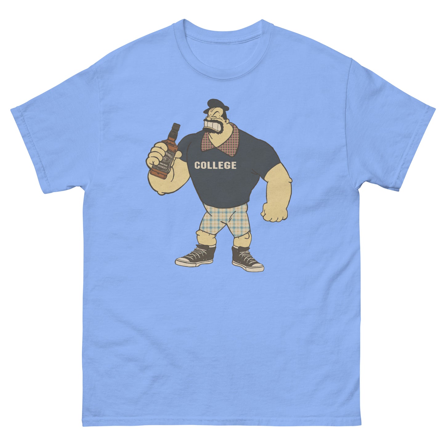 Bluto x Bluto College Mashup Halftone Parody Classic T-Shirt
