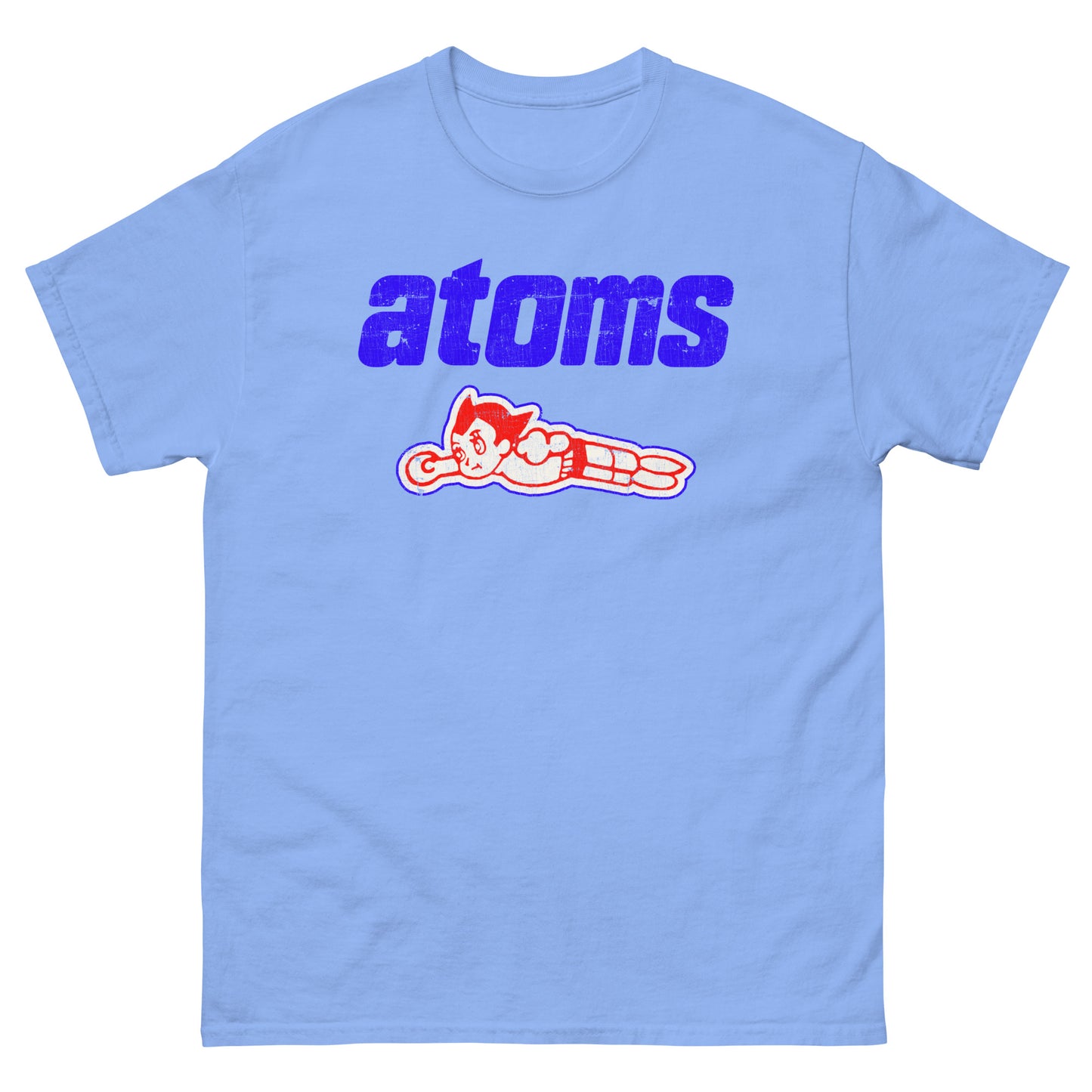 Sankei Atoms サンケイアトムズ Distressed Baseball Logo (Red, White and Blue) Classic Tee
