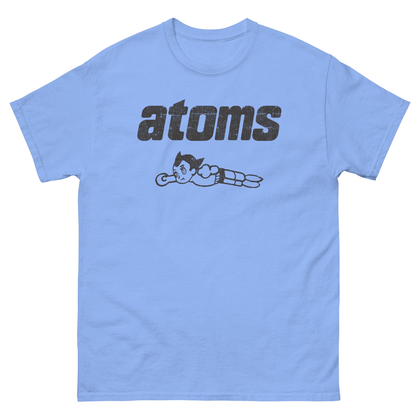 Sankei Atoms サンケイアトムズ Distressed Baseball Logo (Black) Classic Tee